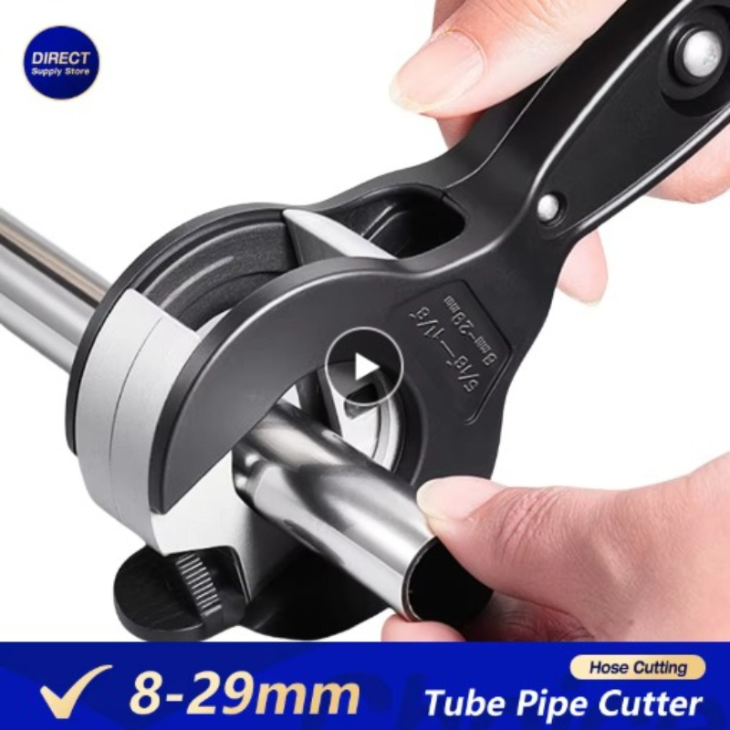 Pipe Cutter Ratchet - Ratcheting Tubing Cutter For Cutting 8-29mm