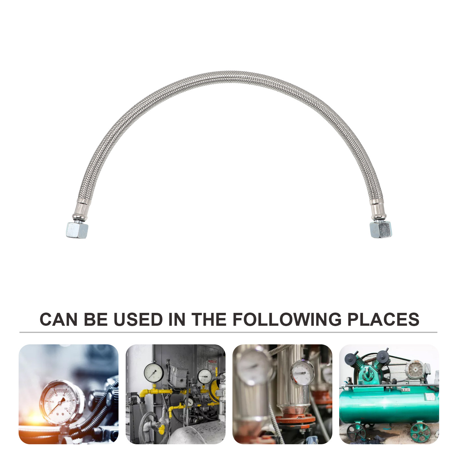 Air Compressor Leader Hose Sta - Flexible Hose Braided recension och pris