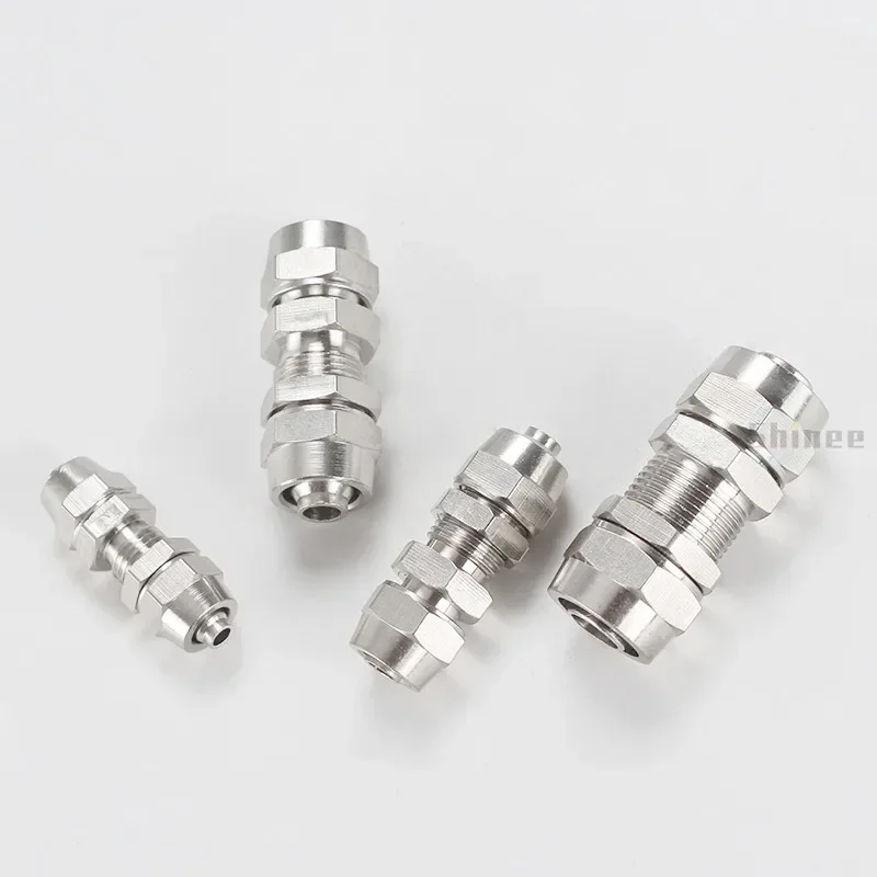 Copper Plated Nickel Pneumatic - Compression Fitting Brass recension och pris