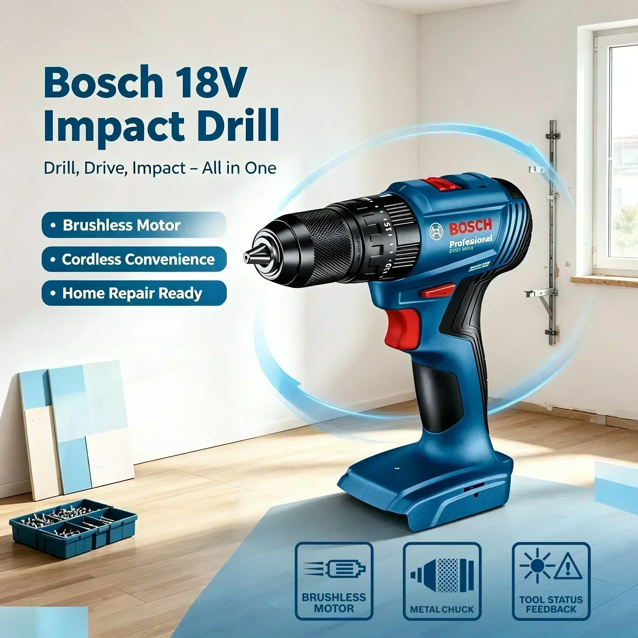Bosch GSB 185-LI 18V Brushless - Bosch Drill Gsb 18V recension och pris