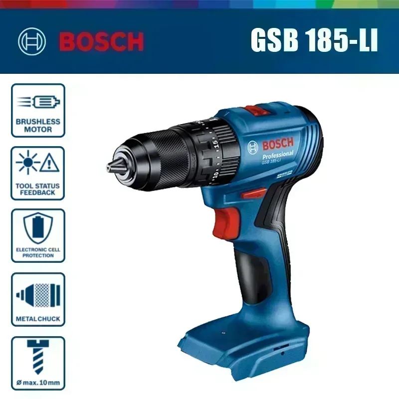 Bosch GSB 185-LI 18V Brushless - Bosch Drill Gsb 18V recension och pris