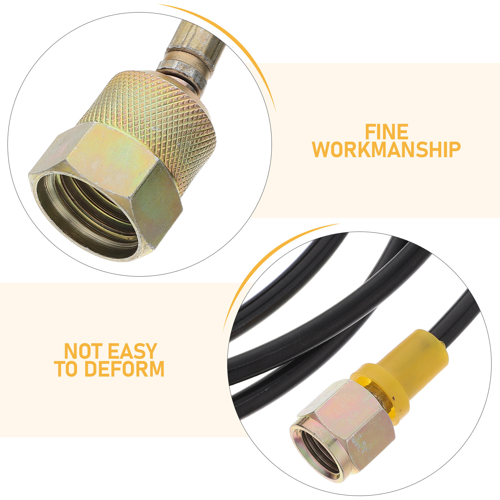 Hydraulic Pressure Gauge Hose  - Flexible Hose Braided recension och pris