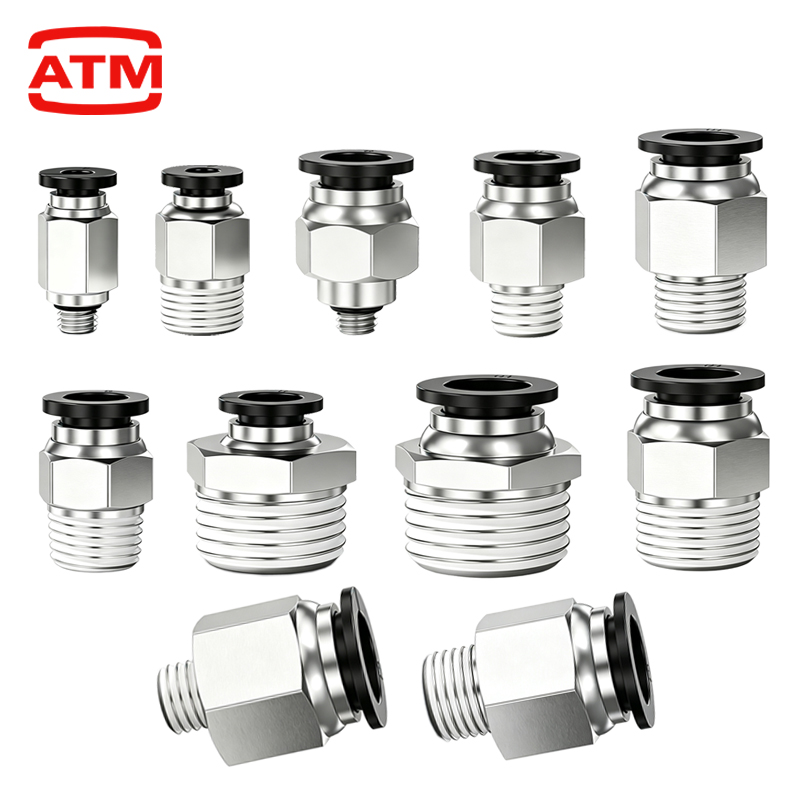 PC Pneumatic Air Connector Fit - Compression Fitting Brass recension och pris