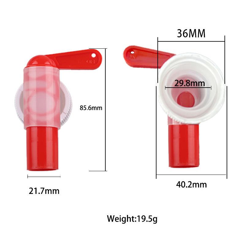 1Pc Red White Plastic Spigot D - Silicone Tap Washer recension och pris