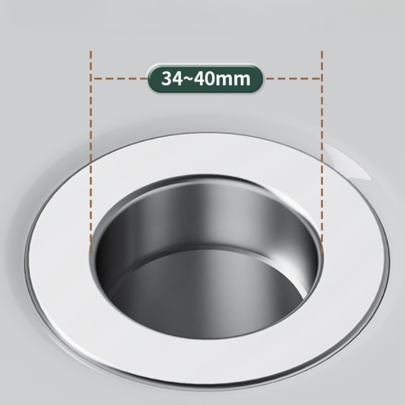 Stainless Steel Sink Drain Fil - Drain Pipe Clip recension och pris